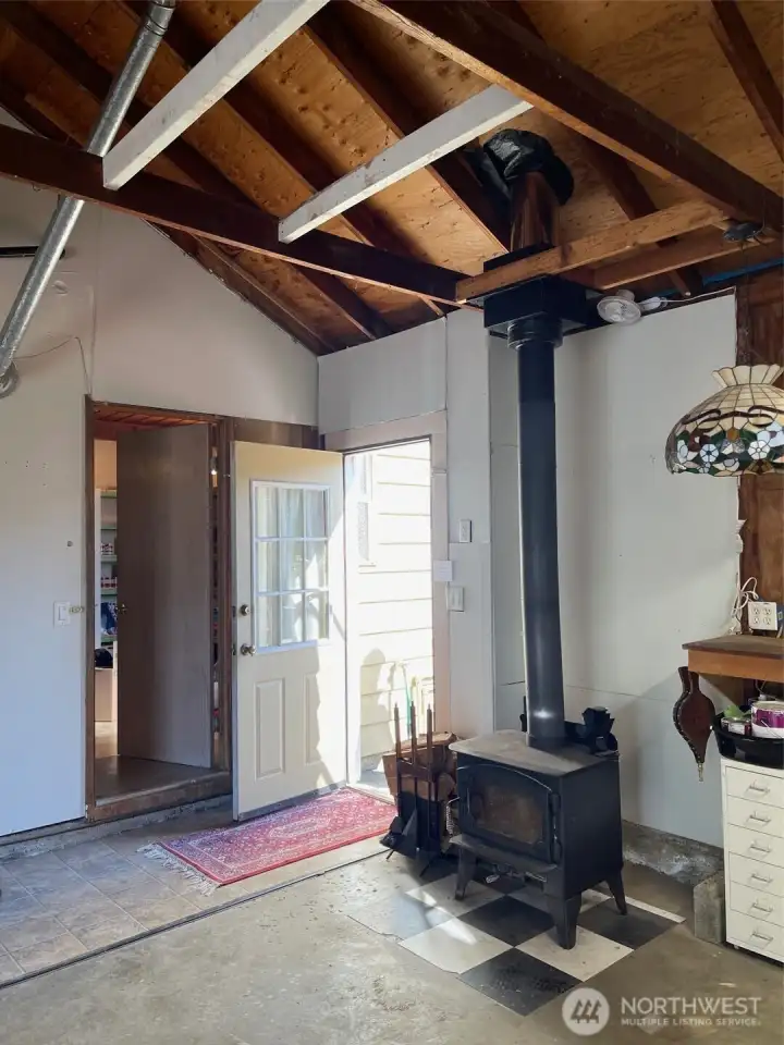 Wood Stove to keep it toasty