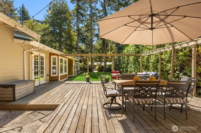 Just look how quiet and sunny this yard is!