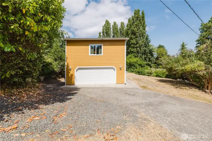 Pull into your driveway