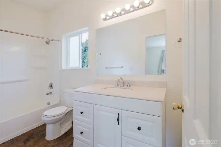 Full bath upstairs