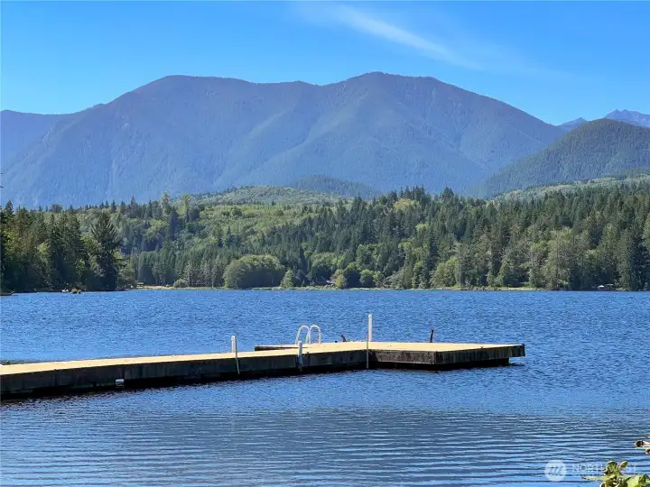 and your own dock!