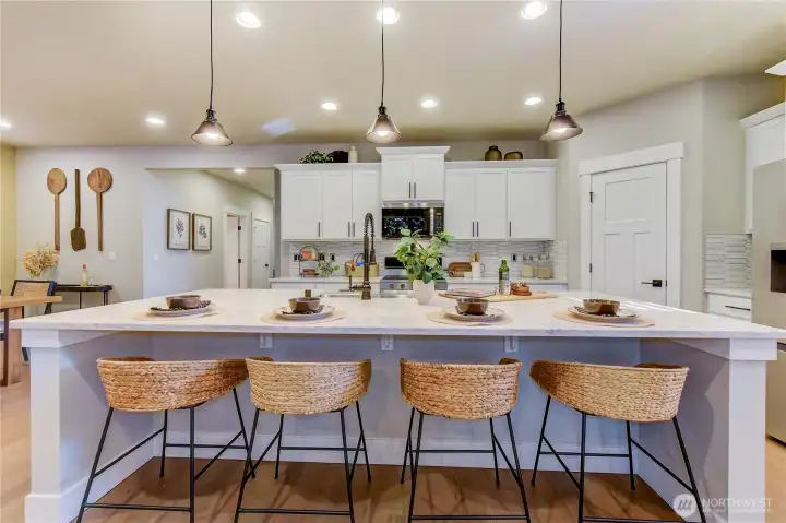 Photos of the Milagro Model Home Plan 2703. Details and color selections will vary. Ask for details.