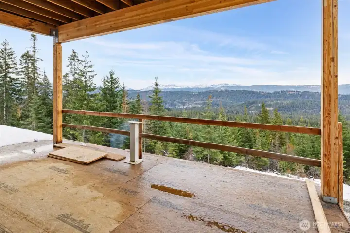 Main floor deck view