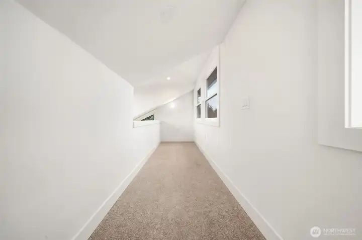 Loft space is a great location to store holiday decorations, luggage and the stuff we collect but can't part with.