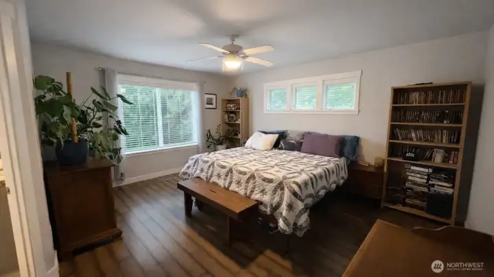 Primary Bedroom with lots of natural light