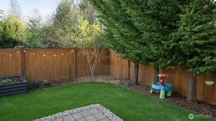 Fully Fenced Backyard