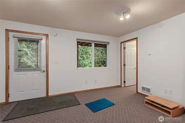 Bonus room with private access downstairs.
