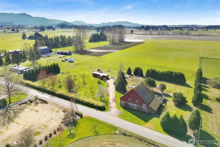 A historic barn is waiting for your updates. Grants may be available to save this landmark building
