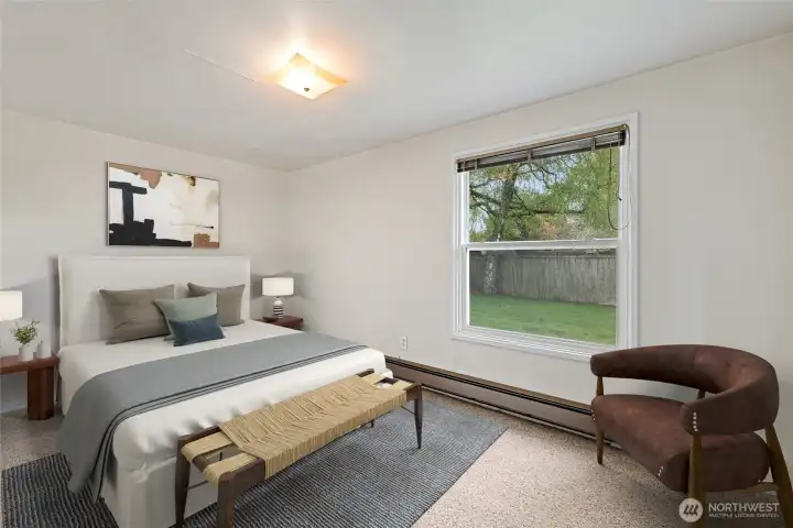 Virtual Staged Bedroom 2