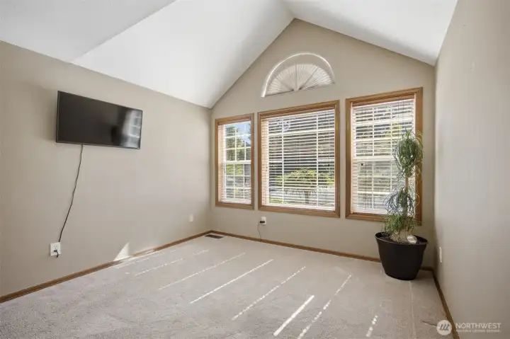 Second level guest bedroom