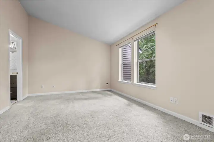 First primary bedroom