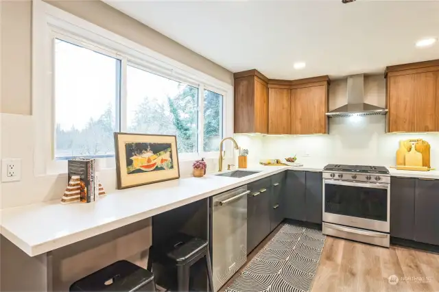 Kitchen w/ window