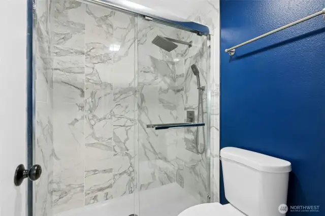Updated primary shower