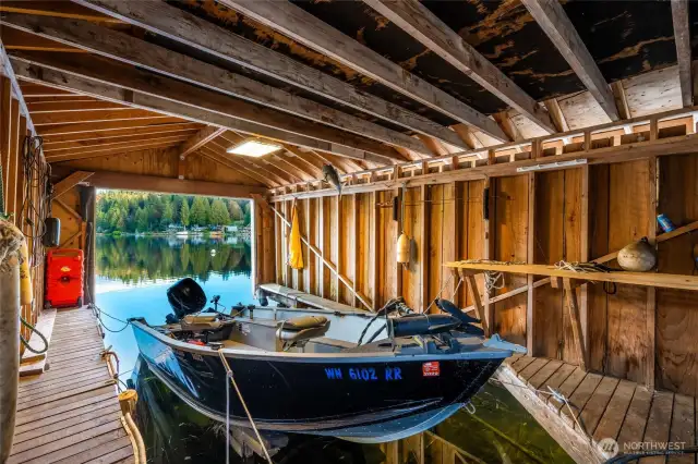 Generous Sized Boathouse