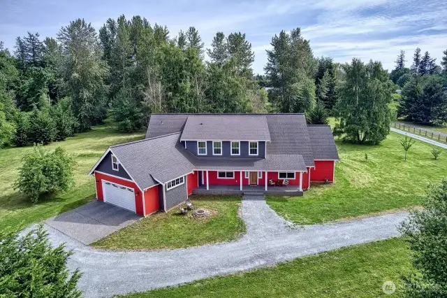 Inspired by Swedish heritage, this home is one of a kind!
