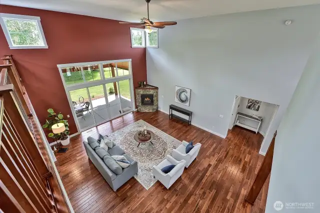 View from the loft.