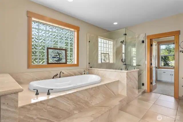 Relax in your own luxurious spa bathroom!