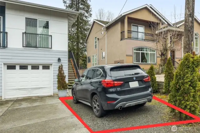 Designated Parking spot