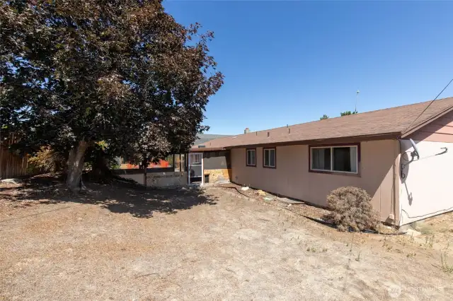 rear yard