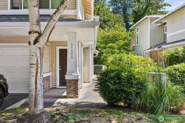 One-level entry and one-level living ... perfect!  (Enter around the corner toward the back)