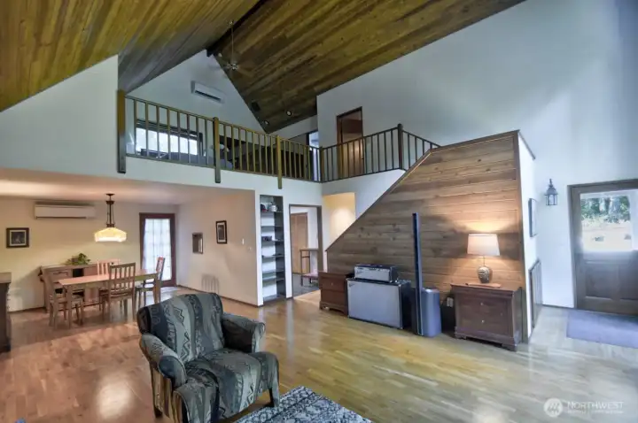 Open floor plan.