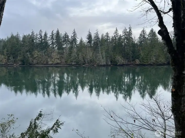 Easy access to Little Skookum Inlet and it's fertile clam and oyster beds.