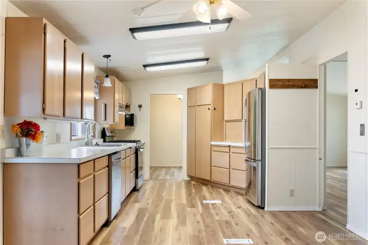 Kitchen - new flooring