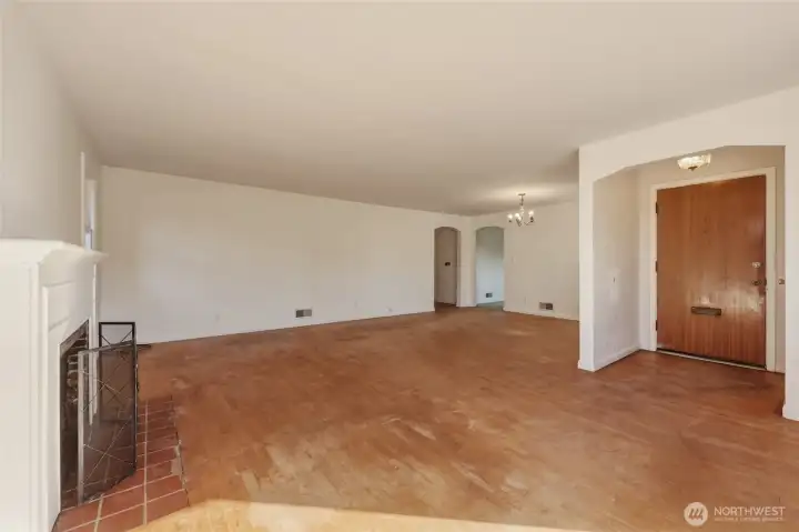 - this room offers much potential.