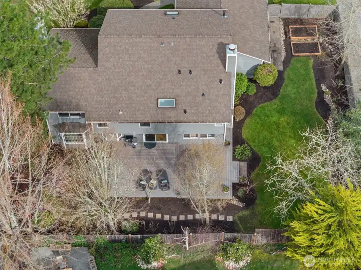 Spacious corner lot home