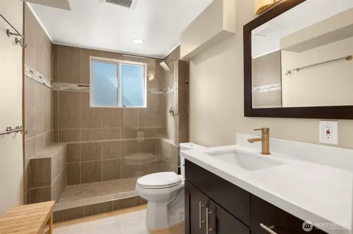 Luxury lower MIL bathroom!