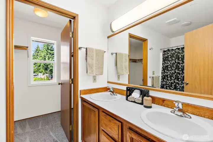 Primary ensuited bathroom