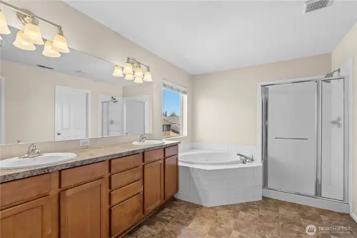 Large Primary Bathroom