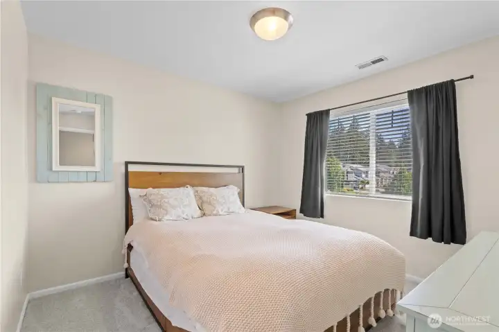 2nd of 3 bedrooms upstairs