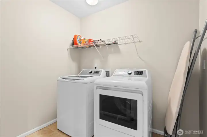 Utility room Upstairs near bedrooms