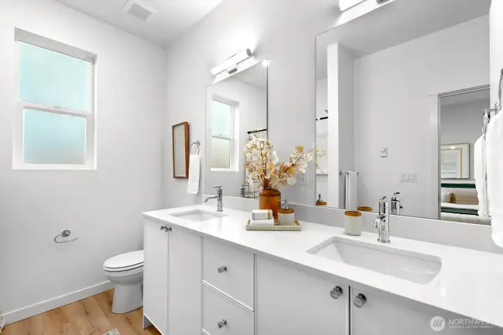Pictures of model home.