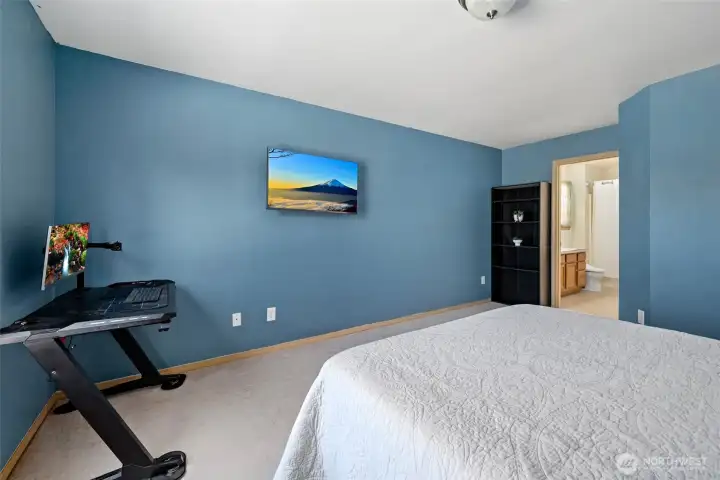 Attached TV in Primary Bedroom is included. Attached TV in Primary Bedroom is included.