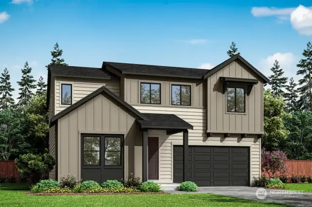 Exterior Rendering of Homesite 47.