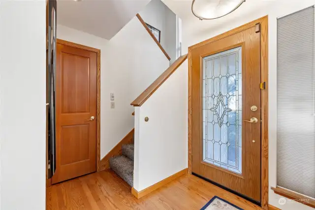 Welcome to this beautifully maintained West Campus home! New hardwood floors in 2019 with Swedish Finish. Home entry.