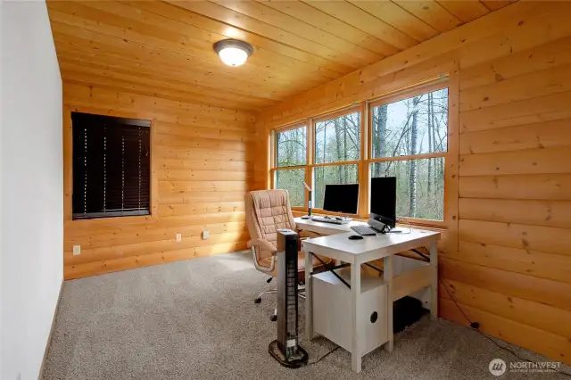 Corner office/den with a view