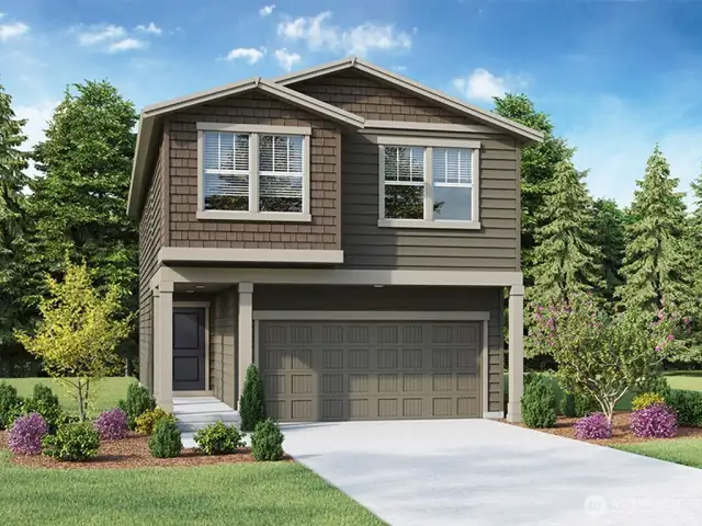 Burnham Plan Elevation C on lot 77: Marketing Rendering