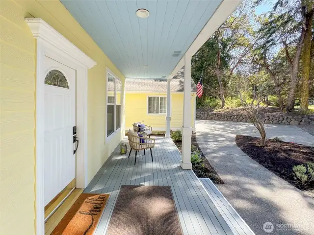 Covered Porch Entry