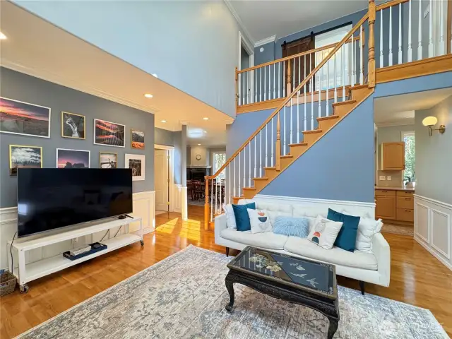 Vaulted Ceilings in this 2,220 SF Home