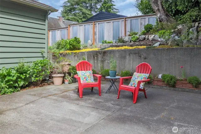 Iced tea? Morning coffee--or a place to dine al fresco...