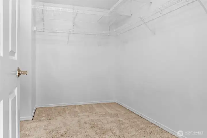 Primary Room Walk-in Closet