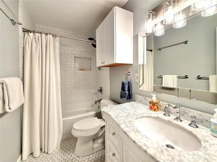 Updated second bath