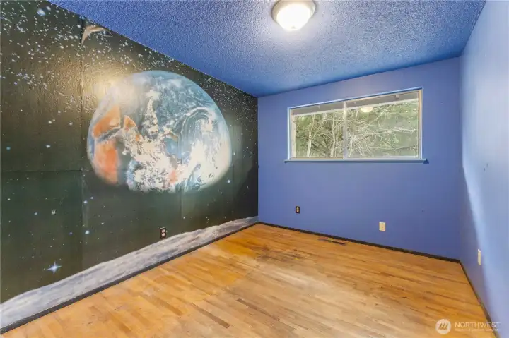 Bedroom on upper level.