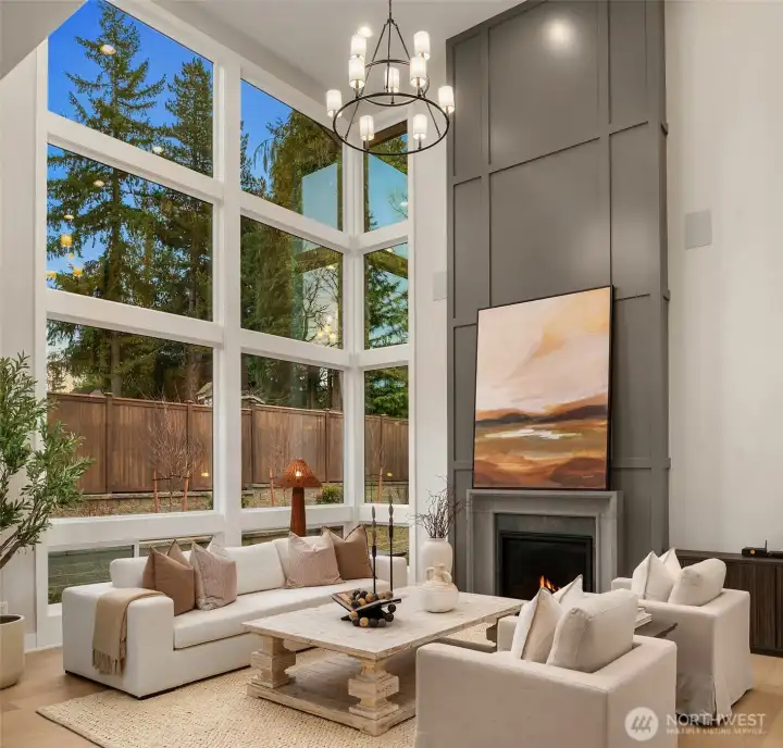 Triple-glazed sound-attenuating windows enhance comfort and quality.