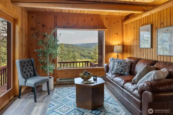 Views from the living room!