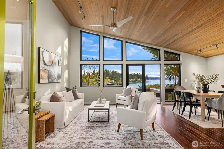 You can feel the pride of ownership and quality of construction as you enter the front door.