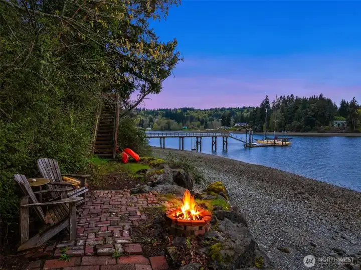 This is the perfect place to enjoy bonfires this summer.